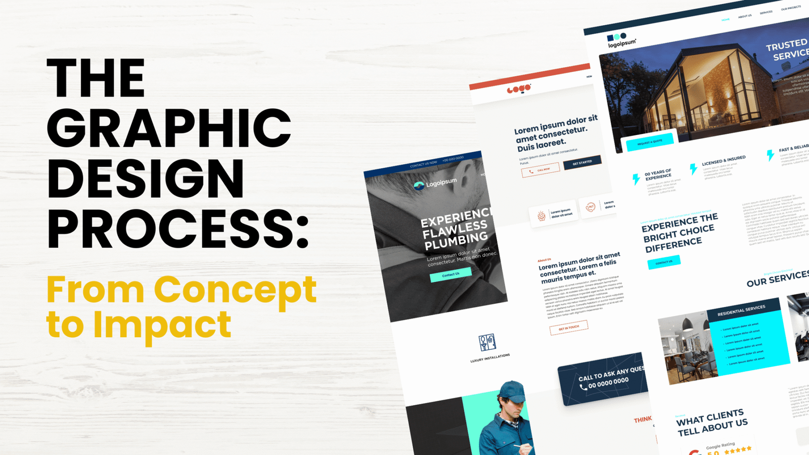 Graphical Process Layout Design The Graphic Design Process: From Concept to Impact – Kimify Designs